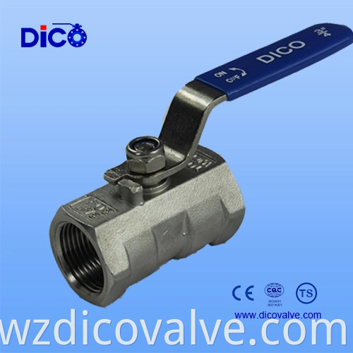 1pc stainless steel ball valve